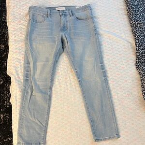 Pacific Sunwear Men's Sky Blue Skinny Jeans